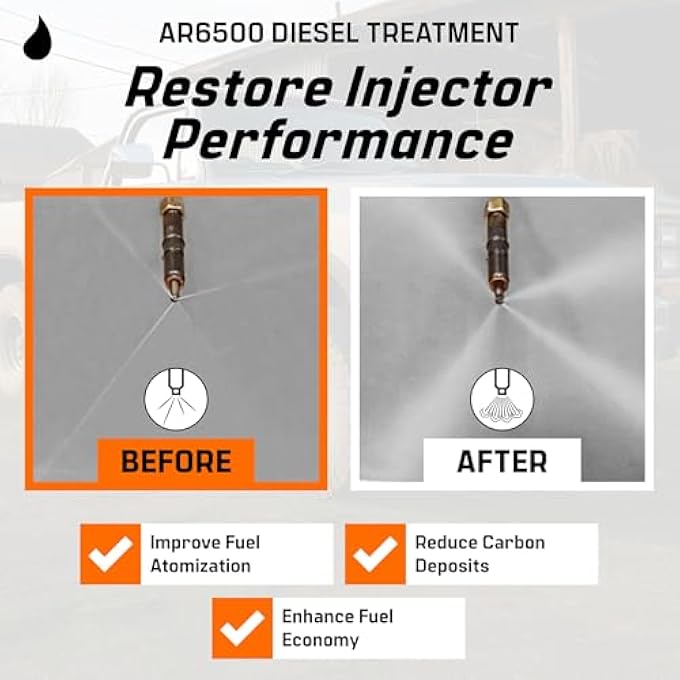 Archoil AR6500 DIESEL TREATMENT (40.6 OZ) - TREATS 400 GALLONS - ADDITIVE FOR ALL DIESEL VEHICLES - Image 5